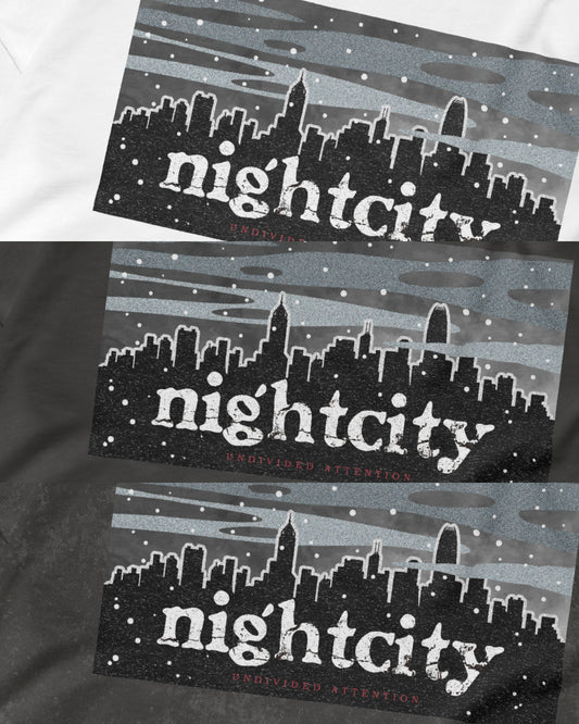 "NIGHT CITY" / LONG SLEEVE T SHIRT