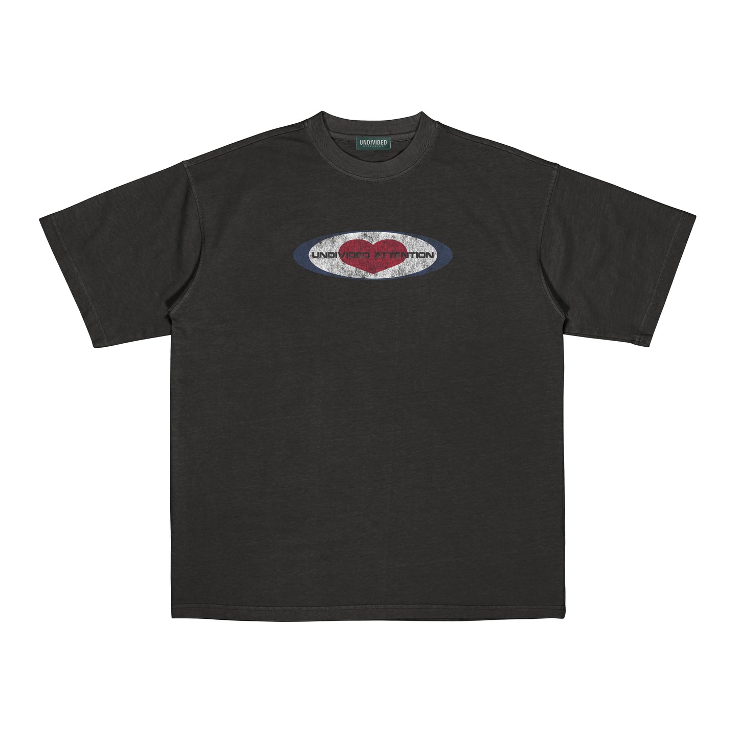 "TAGET HEART" BLACK / MEDIUM FIT