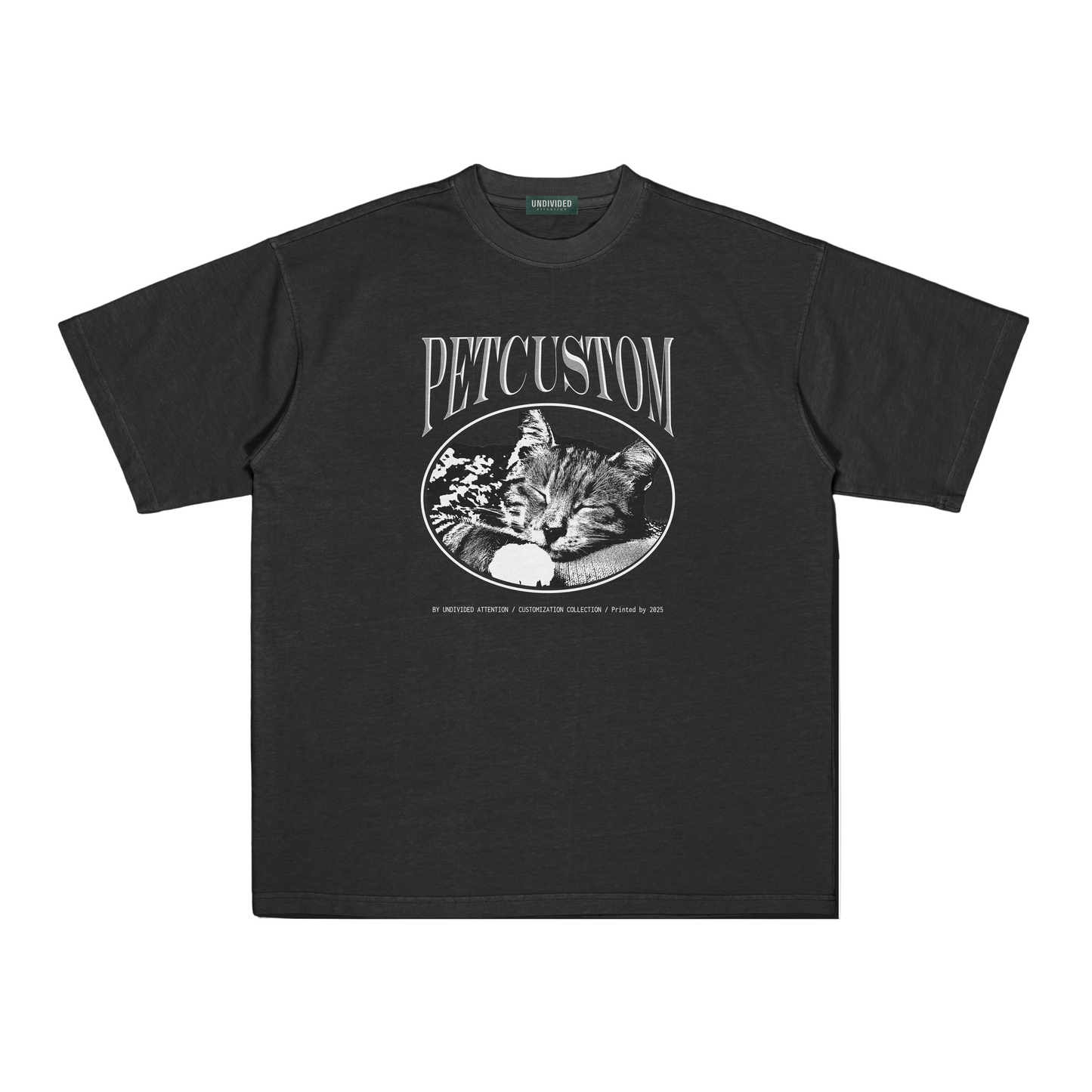 "CUSTOM PET TEE #2" BLACK / MEDIUM FIT
