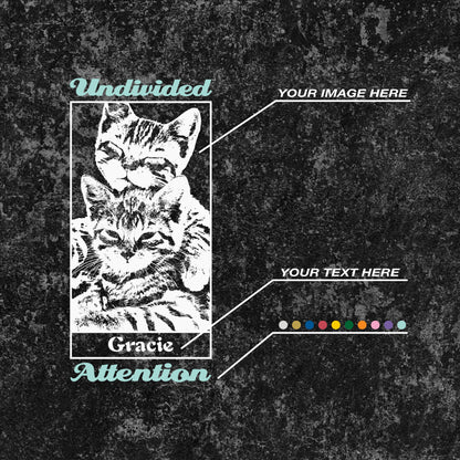 "CUSTOMIZATION #5" BLACK / SWEATSHIRT