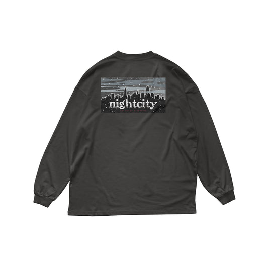 "NIGHT CITY" / LONG SLEEVE T SHIRT