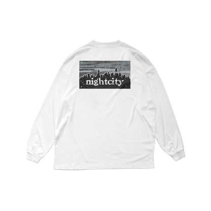 "NIGHT CITY" / LONG SLEEVE T SHIRT