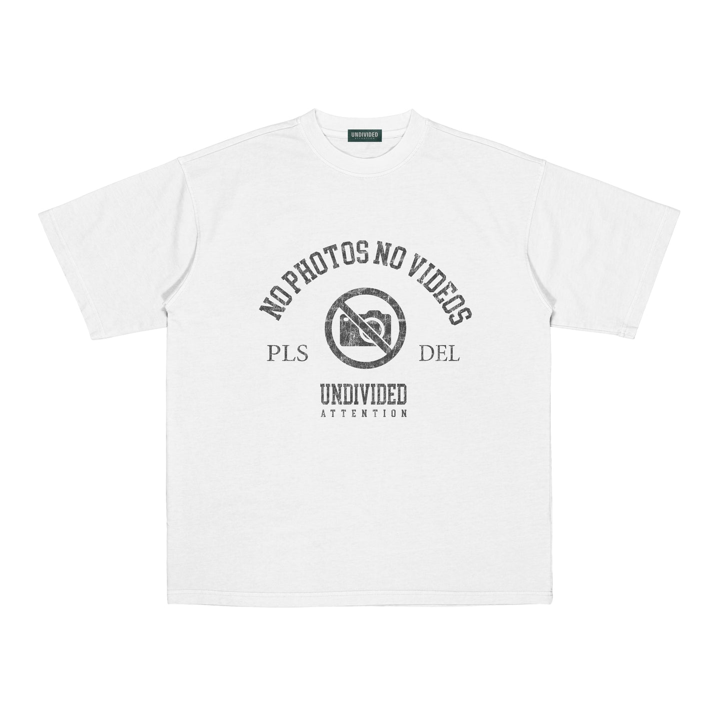 "NIGHT CITY" WHITE / T-SHIRT MEDIUM FIT