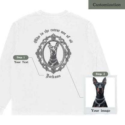 "MAGIC MIRROR #1 - CUSTOMIZATION"  / LONG SLEEVE T SHIRT