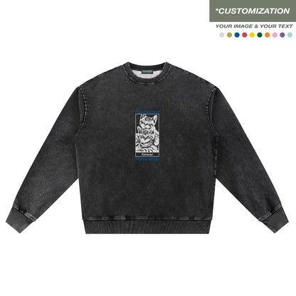 "CUSTOMIZATION #5" BLACK / HOODIES