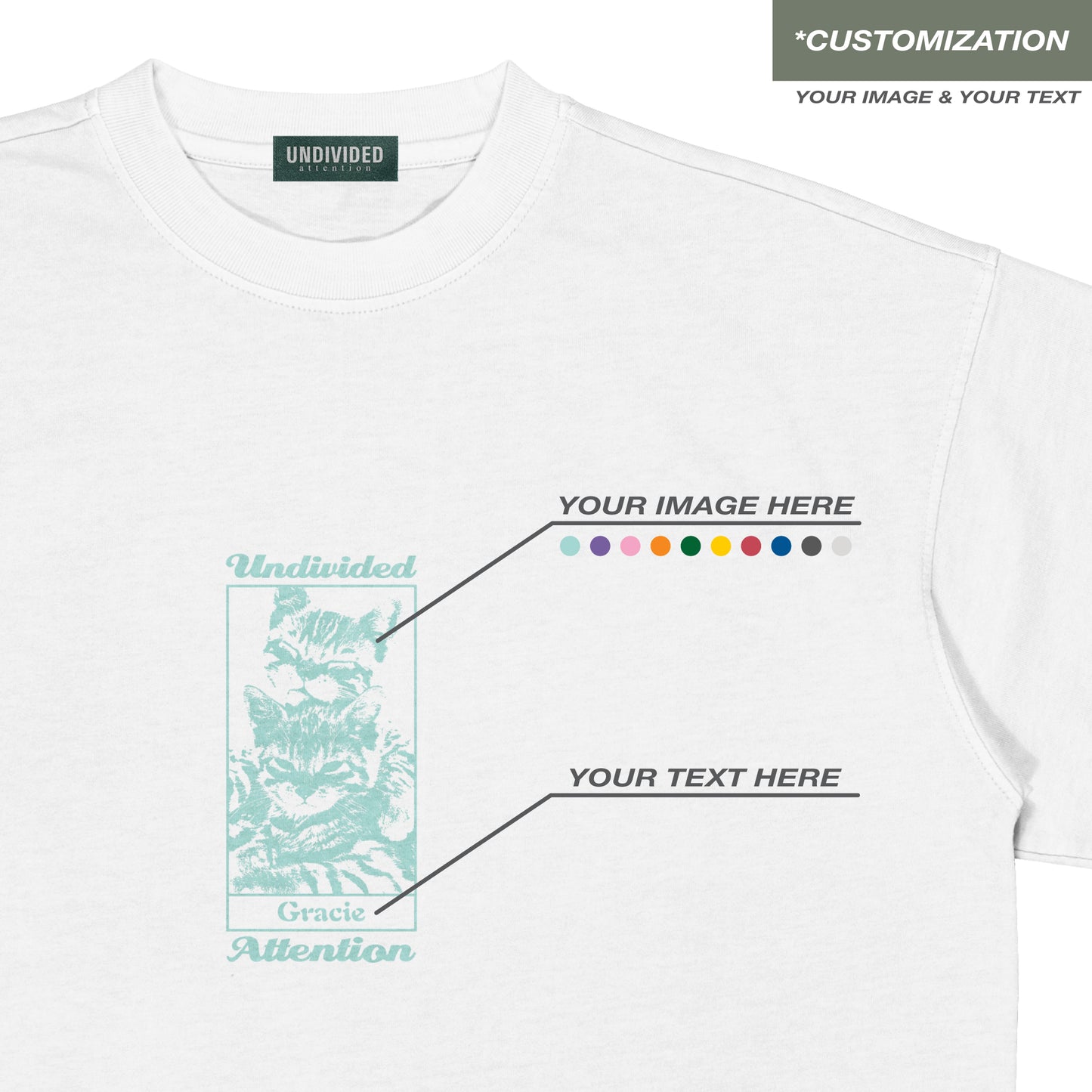 "CUSTOMIZATION #5" WHITE / MEDIUM FIT