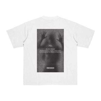 "SENSITIVE CONTENT PHOTOGRAPHIC" WHITE / MEDIUM FIT
