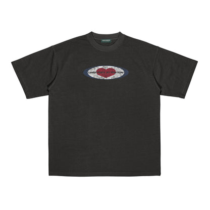 "TAGET HEART" BLACK / MEDIUM FIT