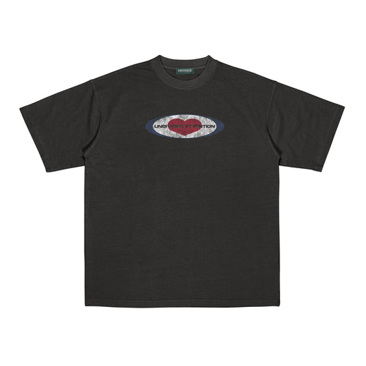"TAGET HEART" BLACK / MEDIUM FIT