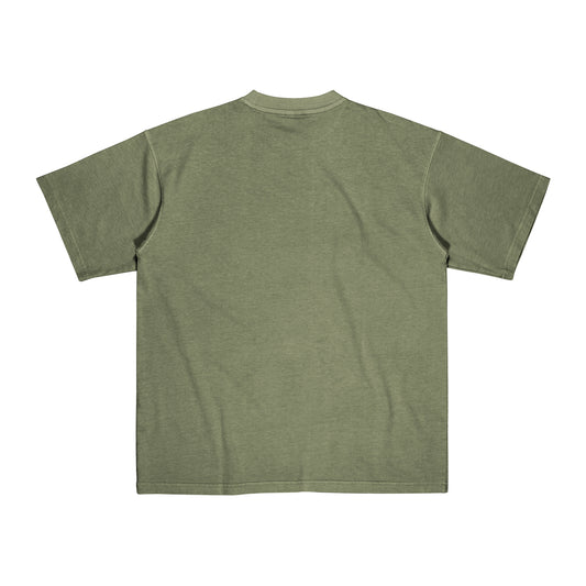 "TAGET HEART" OLIVE / MEDIUM FIT