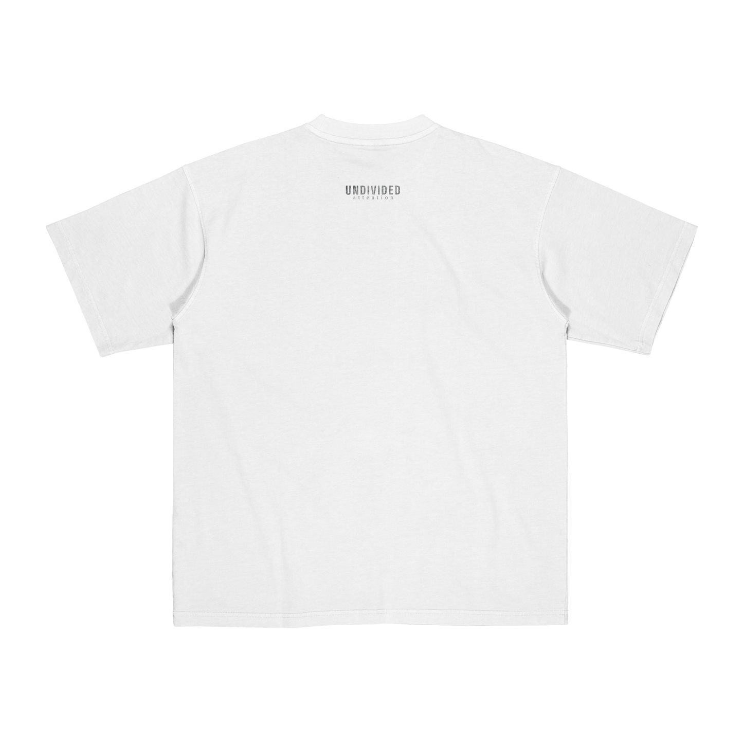 "THE CUTE LITTLE MONSTER #02" WHITE / OVERSIZED FIT