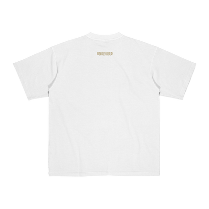 "THE CUTE LITTLE MONSTER #02" WHITE / OVERSIZED FIT