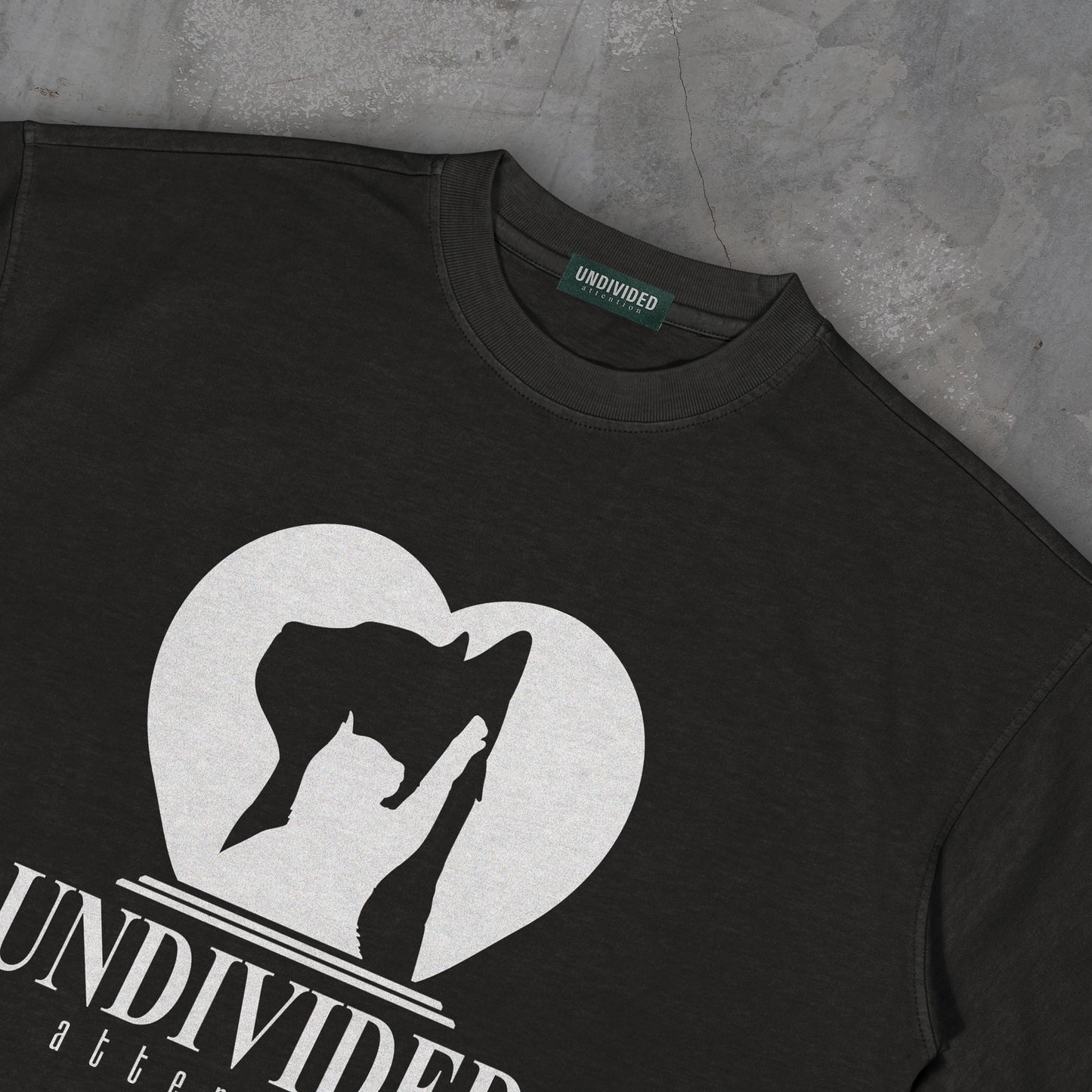 "CAT LOVER" BLACK / MEDIUM FIT