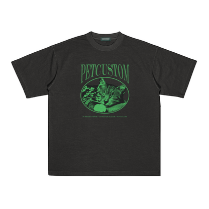 "CUSTOM PET TEE #2" BLACK / MEDIUM FIT