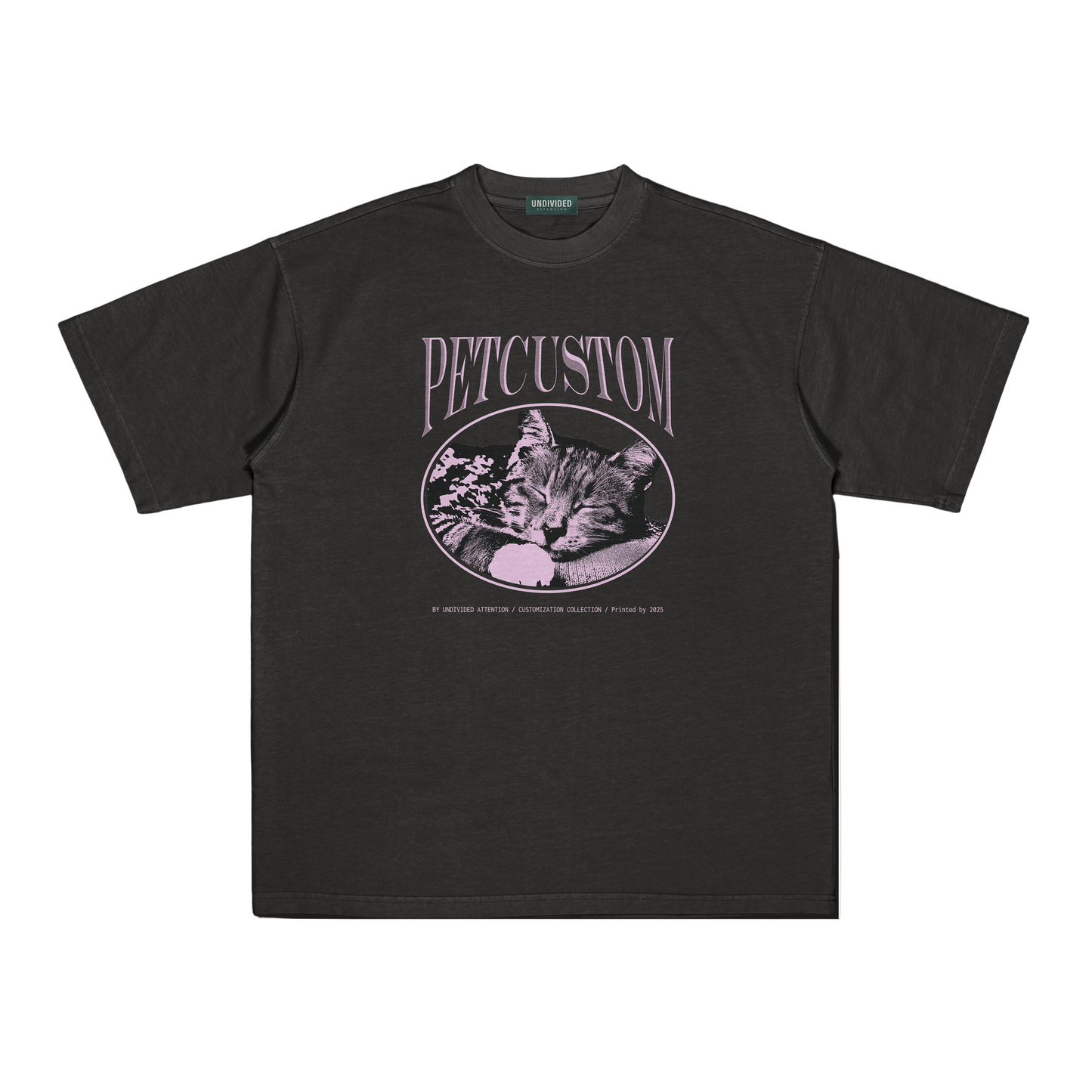 "CUSTOM PET TEE #2" BLACK / MEDIUM FIT
