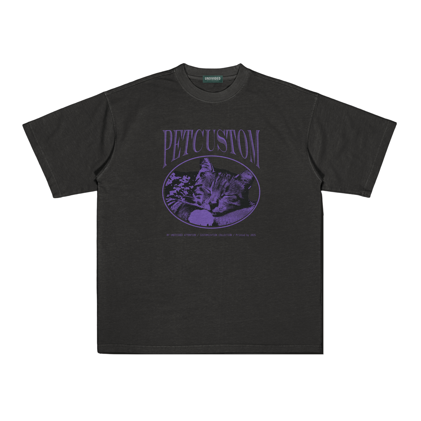 "CUSTOM PET TEE #2" BLACK / MEDIUM FIT