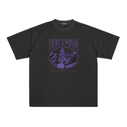 "CUSTOM PET TEE #2" BLACK / MEDIUM FIT