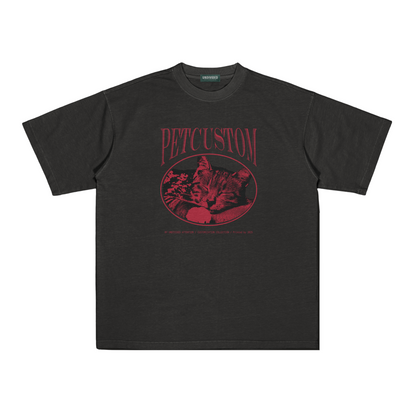 "CUSTOM PET TEE #2" BLACK / MEDIUM FIT