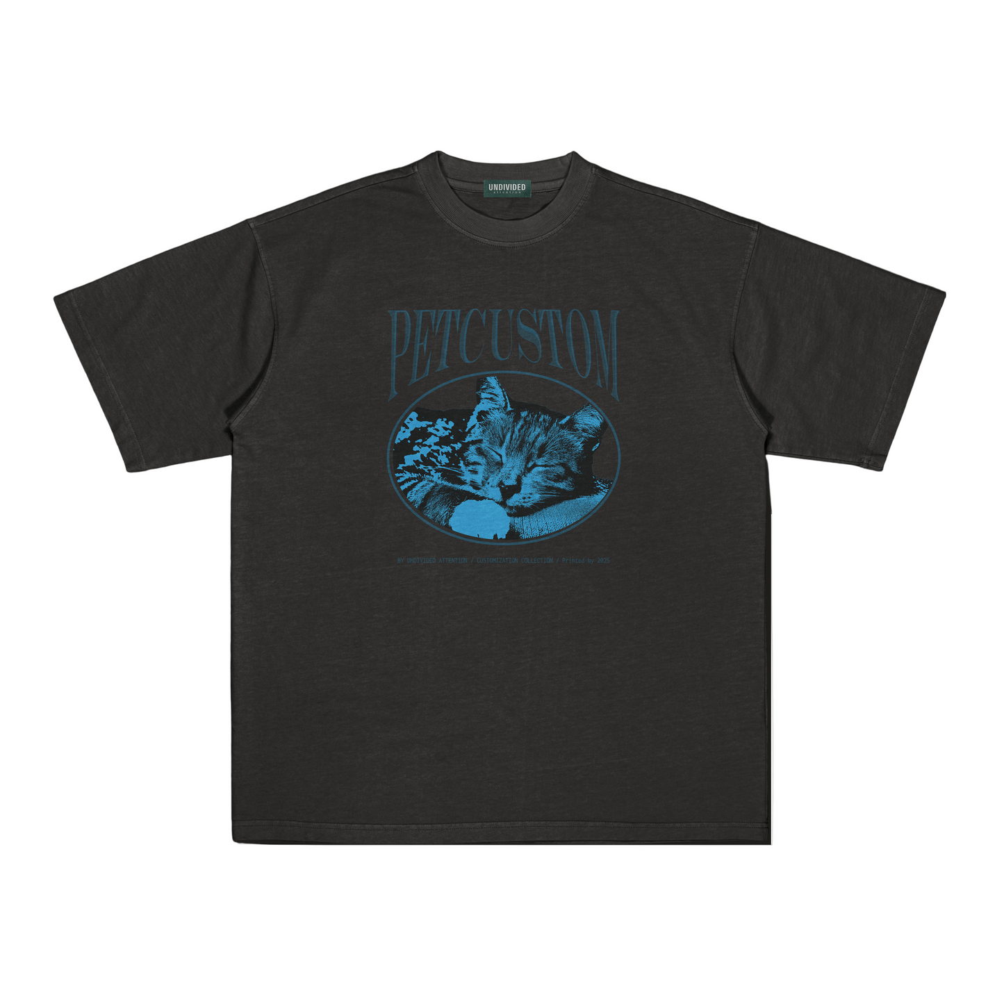 "CUSTOM PET TEE #2" BLACK / MEDIUM FIT